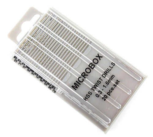 GM648 Gaugemaster Microbox HSS Twist Drills