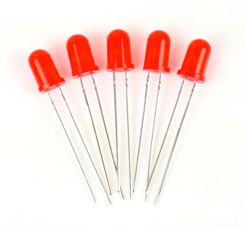 GM84 Gaugemaster Light Emitting Diode 5mm Red - Pack of 5