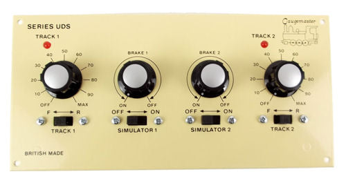 GMC-UDS Gaugemaster Model UDS Panel Mounted 2 Track Controller