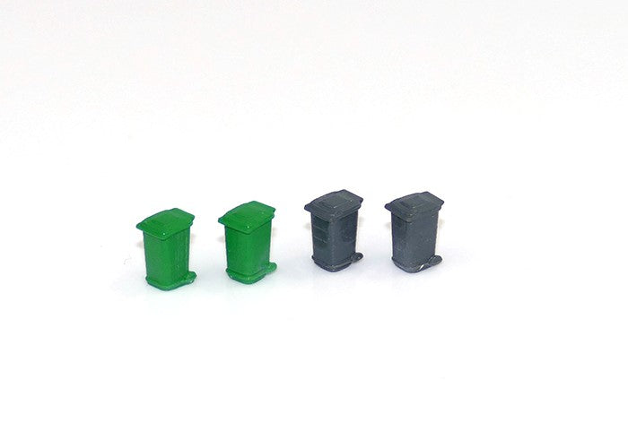 GMKD85 Kestrel Wheelie Bins Pre-Built - Pack of 4