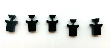 GVPOCKET Golden Valley Hobbies OO NEM Pockets - Pack of 5