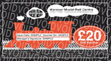 Kernow Model Rail Centre Gift Vouchers