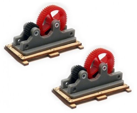 HL-K-01 Proses 2 X Machine Parts (Gears)