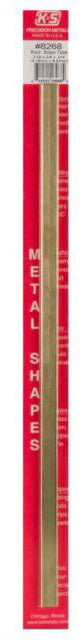 8268 KS Metals Rectangular Brass Tube