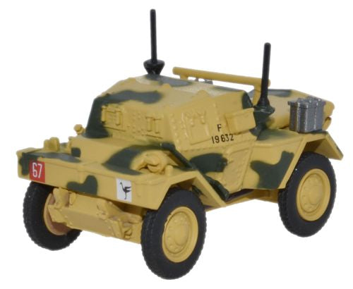 76DSC001 Oxford Diecast Daimler Dingo Scout Car - 50th RTR 23rd