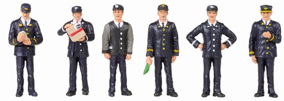 36-405 Bachmann Scenecraft 1960s 1970s Station Staff