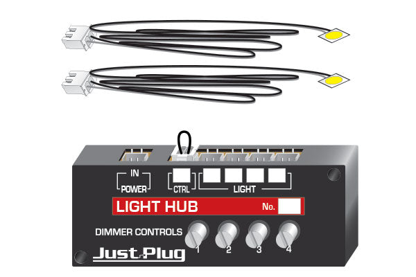 JP5700 Woodland Scenics Lights and Hub Set