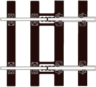 SL713 Peco Streamline O Gauge Transition Track