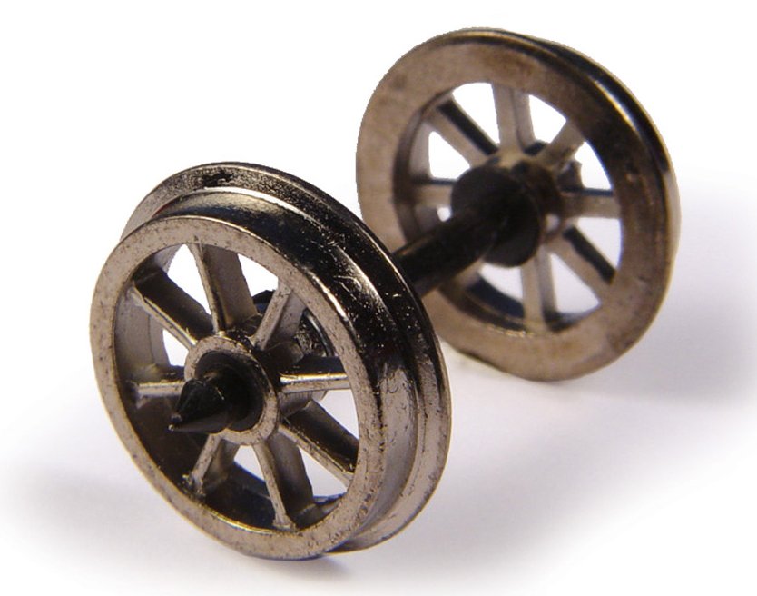36-014 Bachmann Metal Spoked Wagon Wheels
