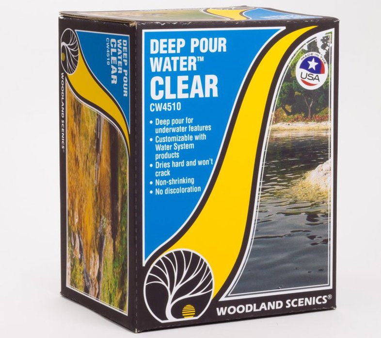 CW4510 Woodland Scenics Clear Deep Pour Water
