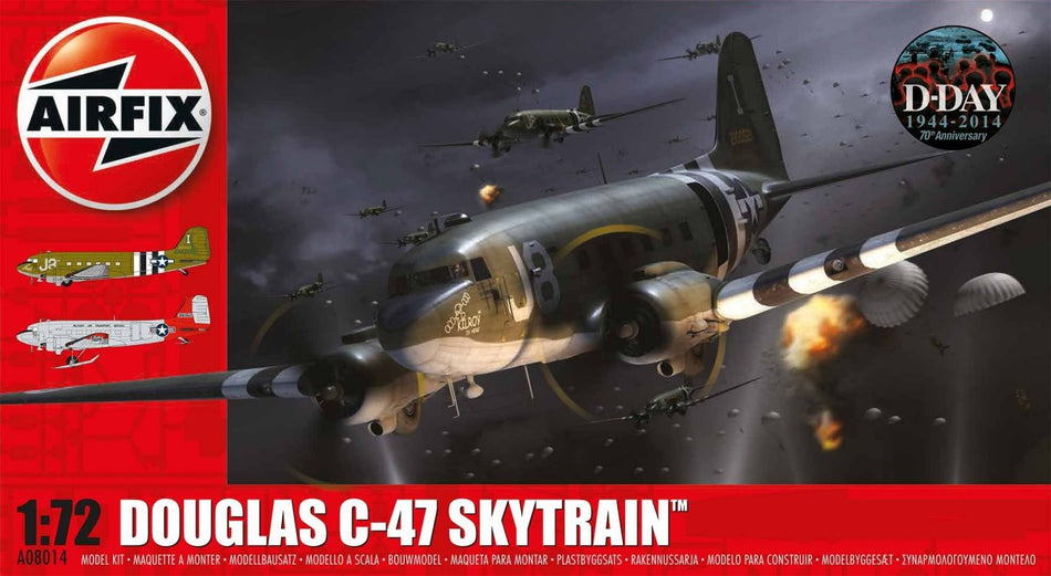A08014 Airfix Douglas Dakota C-47 A/D Skytrain 1:72 Scale Kit