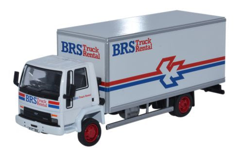 76FCG001 Oxford Diecast Ford Cargo Box Van BRS