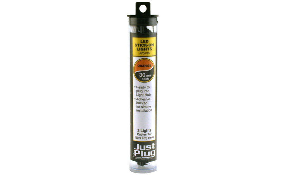 JP5736 Woodland Scenics Orange LED Stick-on Lights
