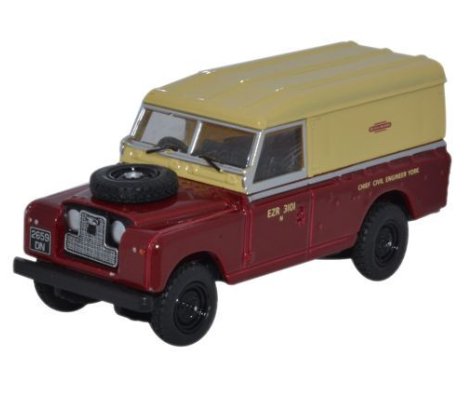 76LAN2014 Oxford Diecast Land Rover Series II S.Wagon