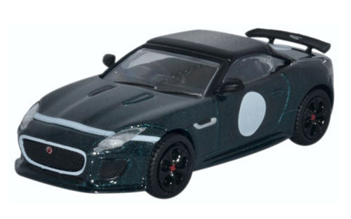 76JFT001 Oxford Diecast Jaguar F-Type Project 7 British Racing