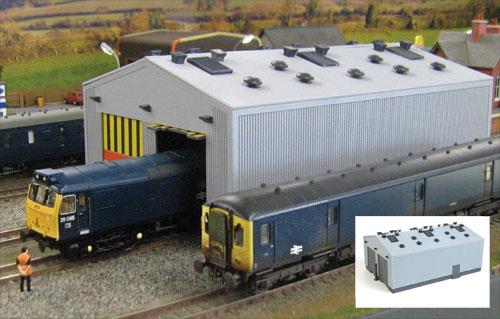 GM406 Gaugemaster Fordhampton Locomotive Depot Kit