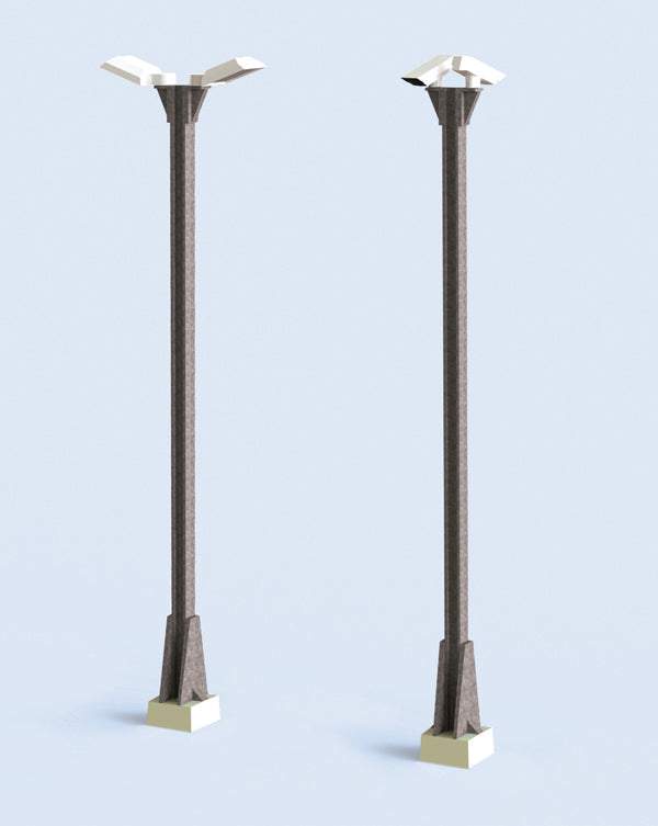 SSM321 Wills CCTV Posts Cameras and Lights Kit