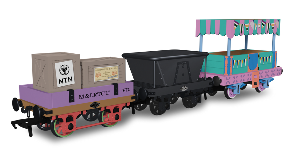 980002 Rapido Ivor the Engine Rolling Stock Pack