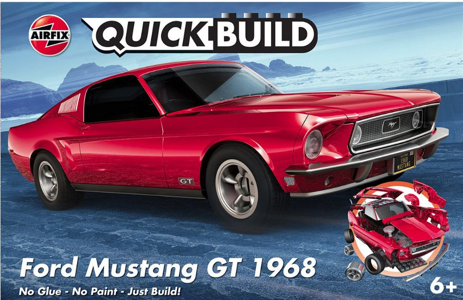 J6035 Airfix Quick Build Ford Mustang GT 1968