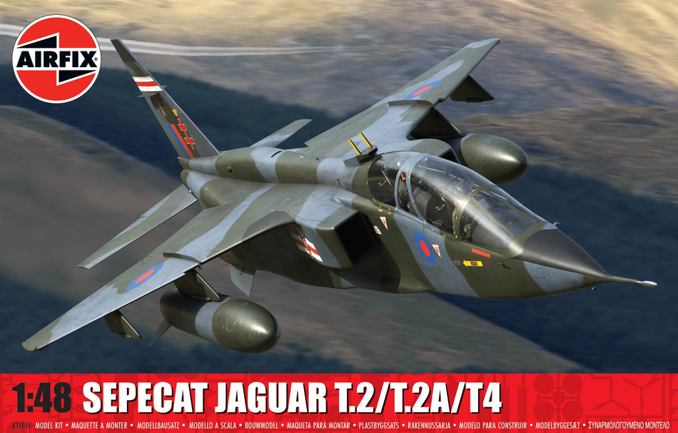 A11011 Airfix SEPECAT Jaguar T.2 & T.4 1:48 Scale Kit