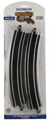 44401 Bachmann HO 18"" Radius Curved Track