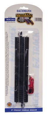 44410 Bachmann HO 9"" Straight Power Terminal Track