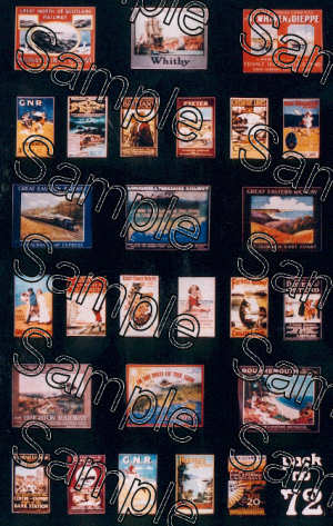 TSOO72 Tiny Signs Pre-Grouping Travel Posters
