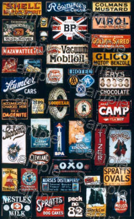 TSOO82 Tiny Signs Enamel Advert Signs