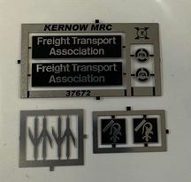 K37672 Nameplate Freight Transport Association 2 nameplates