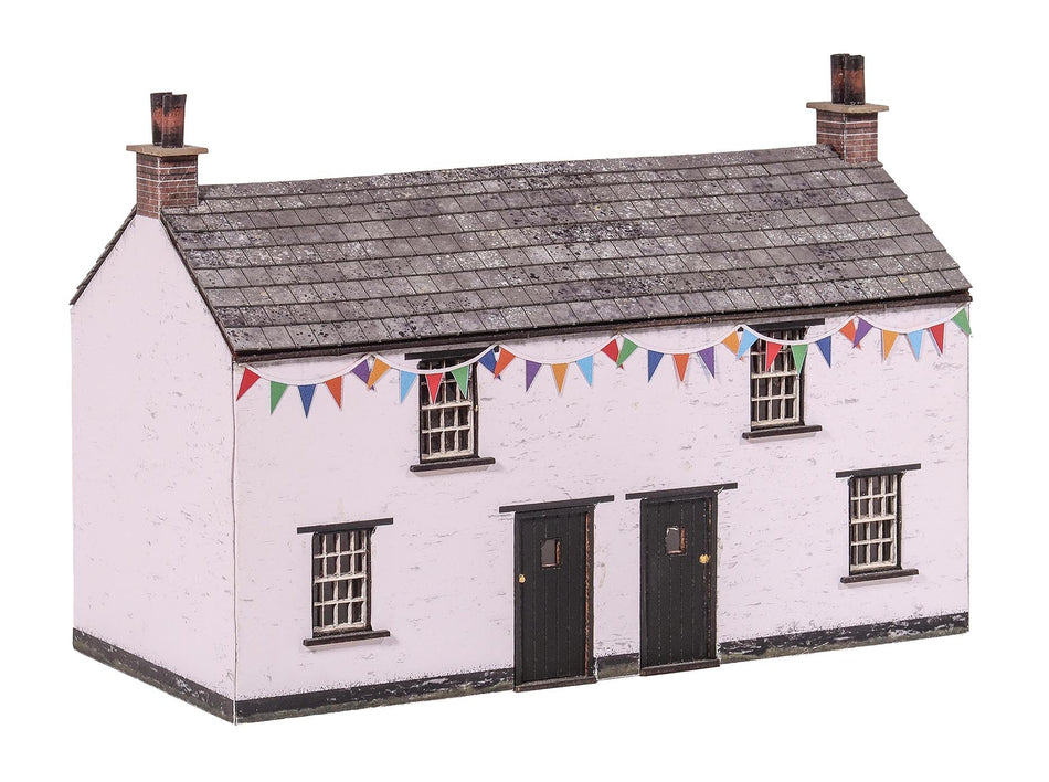 KX074 Scale Model Scenery kit Workers Cottages