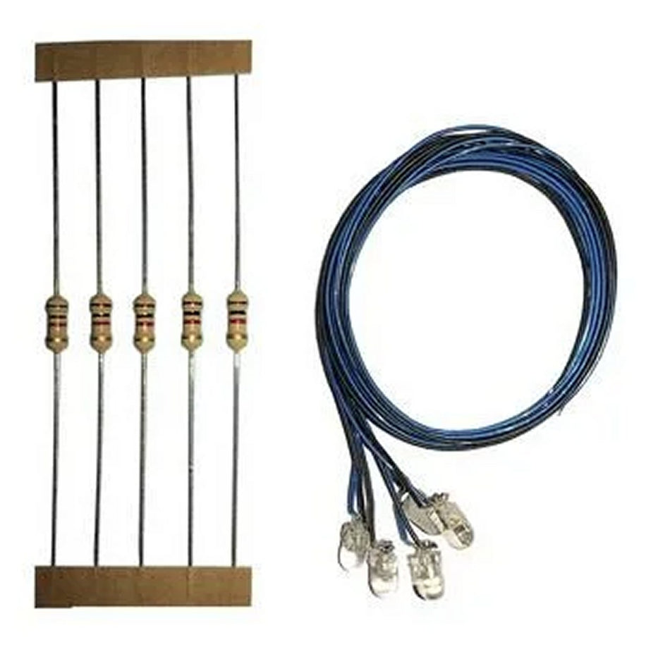 L01 Eckon Replacement Pre-wired LED (RT indicator) white pack of