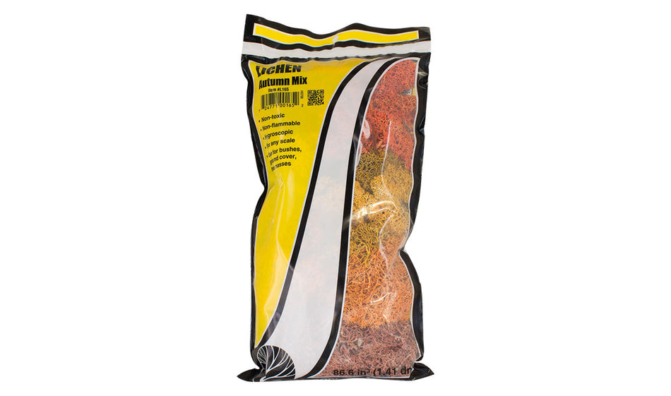 L165 Woodland Scenics Lichen Autumn Mix