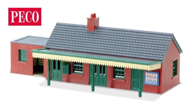LK12 Peco Country Station Brick Type