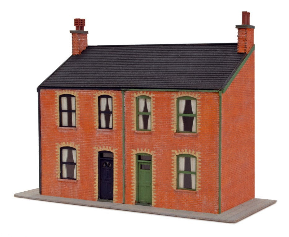 LK206 Peco Victorian Low Relief House Fronts - Laser Cut Kit