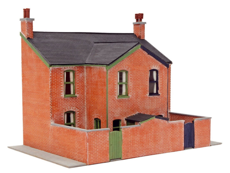 LK207 Peco Victorian Low-Relief House Backs - Laser Cut Kit