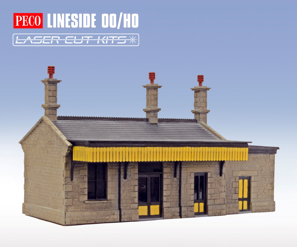 LK217 Peco Laser-Cut West Bay GWR Station Building