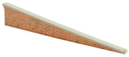 LK66 Peco Platform Edging Ramps Brick Type
