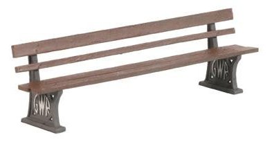LK761 Peco O Gauge Station Seats - GWR Type
