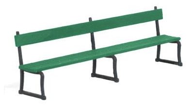 LK763 Peco O Gauge Station Seats - SR or BR Modern Type
