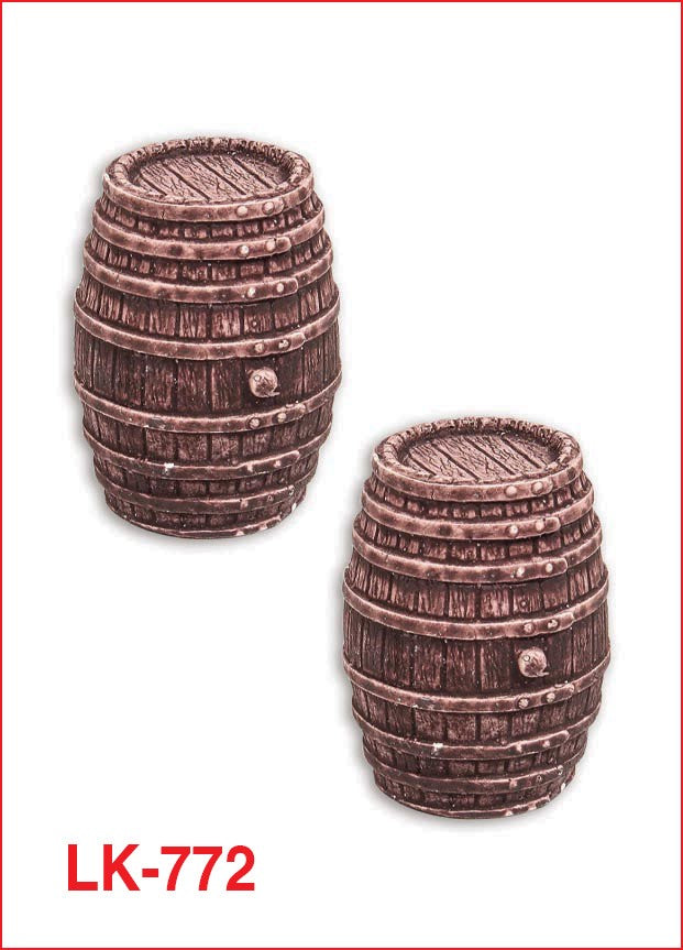 LK772 Peco Barrels - Large - pack of 2