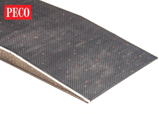 LK12106 Peco Platform Ramp Edge - Stone