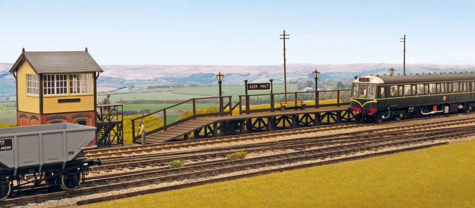LK708 Peco Wooden Platform Halt Kit