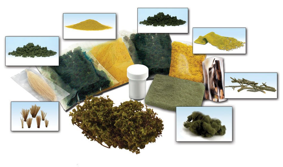 LK956 Woodland Scenics Scenery Details Learning Kit