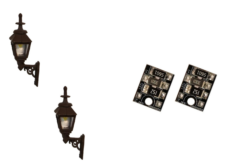 LML-GWBK DCC Concepts Gas Wall Lamps – Black (2 pack)