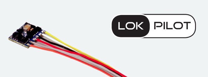 59110 ESU LokPilot 5 Fx Micro DCC/MM/SX 8 Pin NEM652