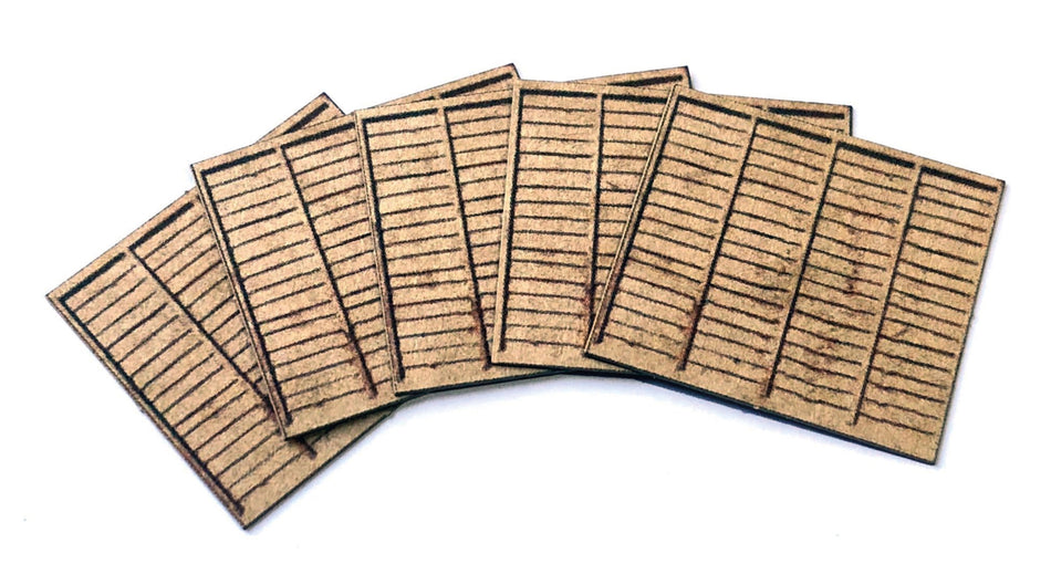 LX155 Scale Model Scenery kit 6ft Fence Panels