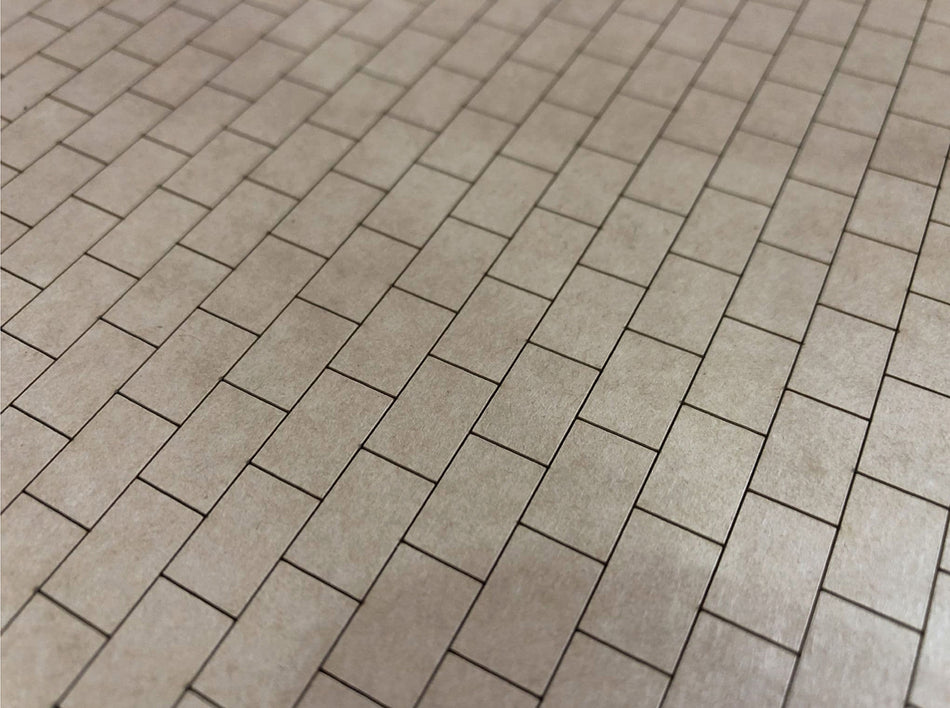 LX232 Scale Model Scenery kit 3ft x 2ft Paving Slabs
