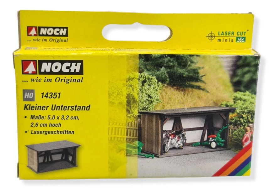 14351 Noch Laser Cut Minis - Small Shelter