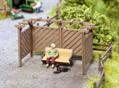 14229 Noch Pergola Laser Cut Minis Kit