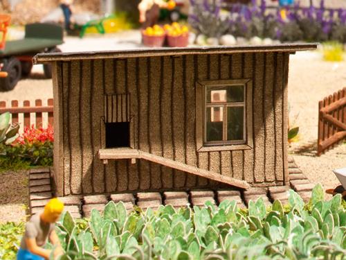 14378 Noch Chicken Shed Laser Cut Minis Kit